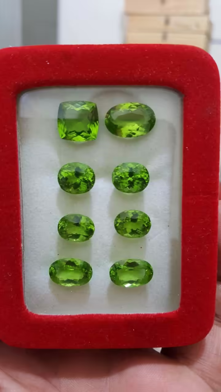 Peridot — vibrant lime-green gemstone