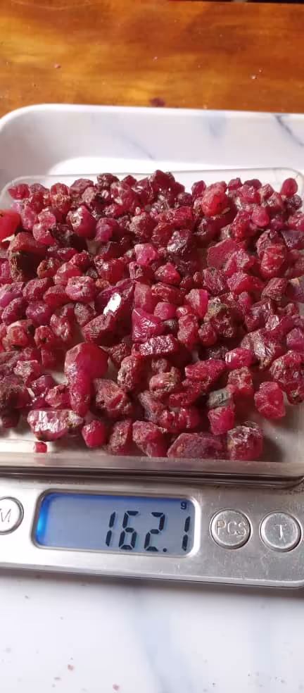 Red Garnet — deep passionate red gemstone